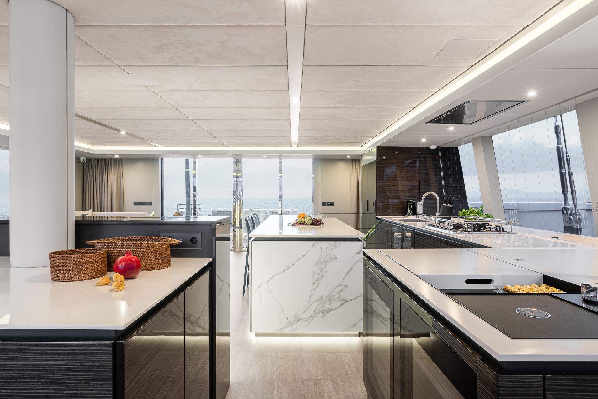 Sunreef 80 galley detail